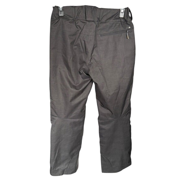 Salomon Snow Board Snow Pants Black Size Large Adjustable Waist Liner - Picture 3 of 5